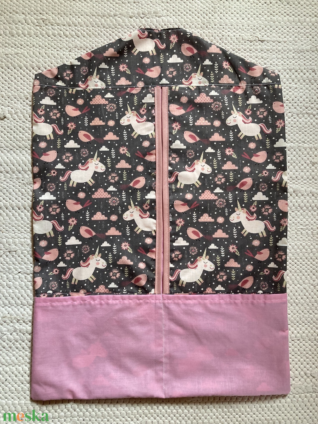 Unikornisos ovis zsák szett - 3 részes  - játék & sport - ovis felszerelés - ovis szett - Meska.hu