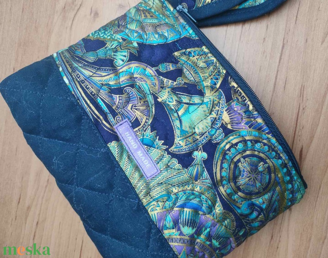 Keleties mintájú neszeszer pénztárcával - táska & tok - neszesszer - Meska.hu