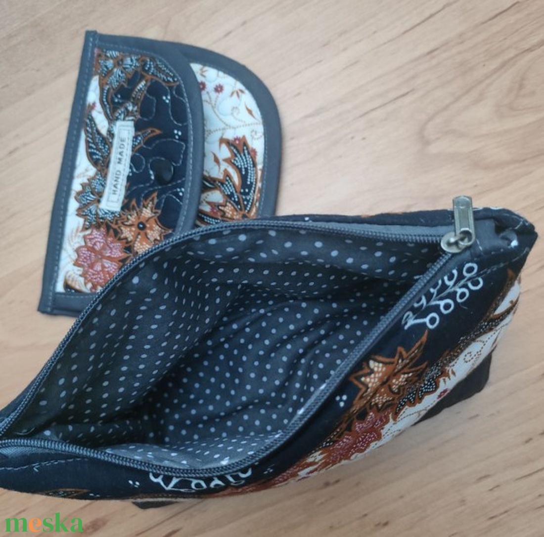 Neszesszer és pénztárca őszi hangulatban - táska & tok - neszesszer - Meska.hu