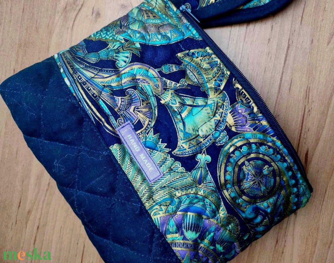 Keleties mintájú neszeszer pénztárcával - táska & tok - neszesszer - Meska.hu