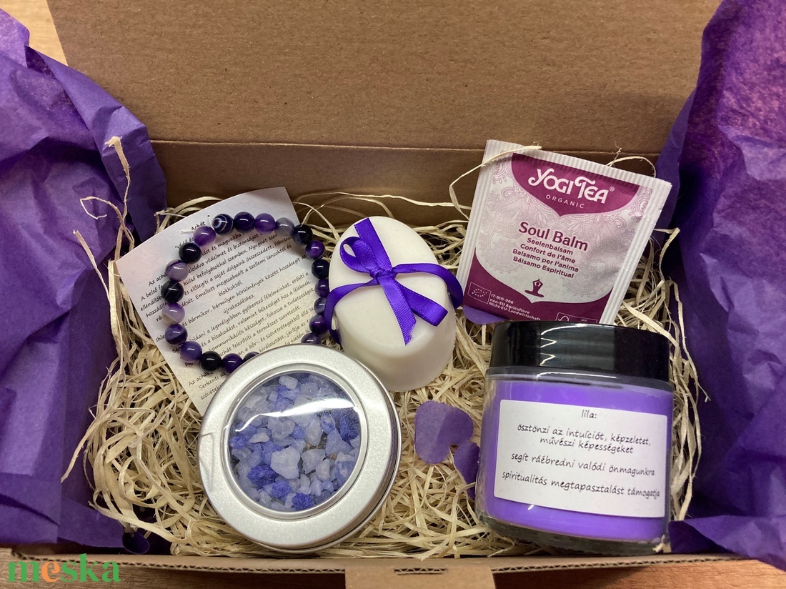 Me Time Box - spiritualitás, nyugalom, béke - szépségápolás - kozmetikai ajándékcsomag - Meska.hu