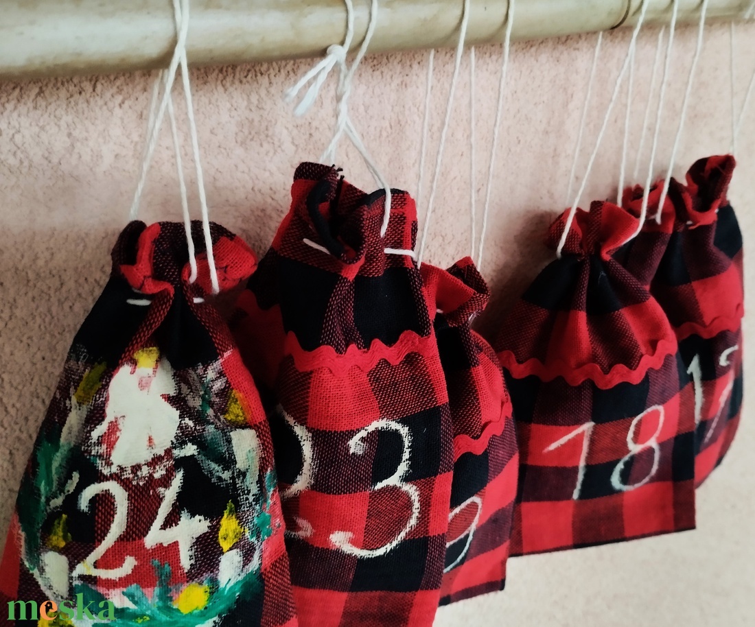 Adventi naptár 2. - karácsony - adventi díszek - adventi naptár - Meska.hu Adventi naptár 2. - karácsony - adventi díszek - adventi naptár - Meska.hu