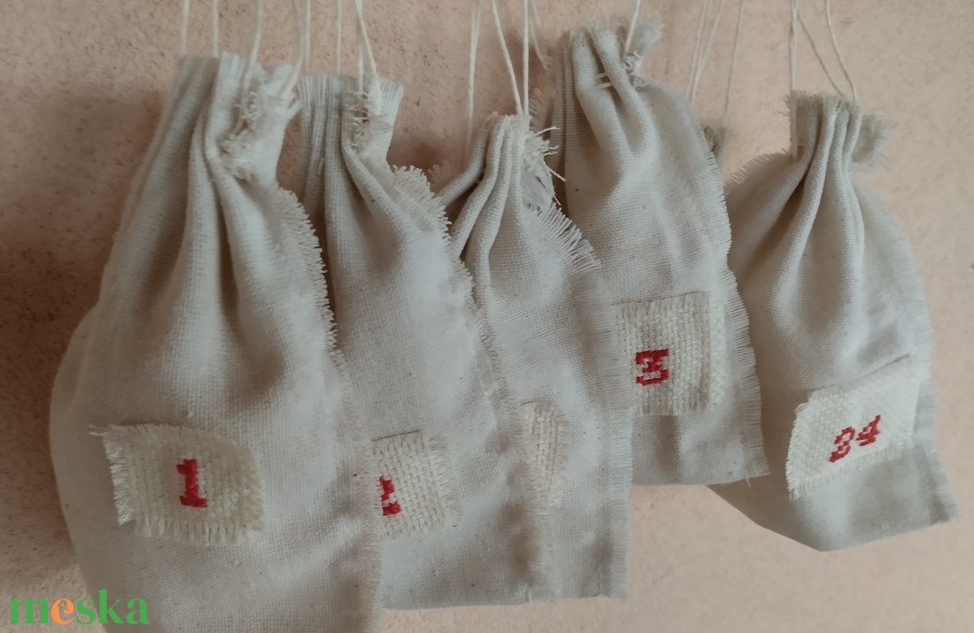 Adventi naptár 4. - karácsony - adventi díszek - adventi naptár - Meska.hu