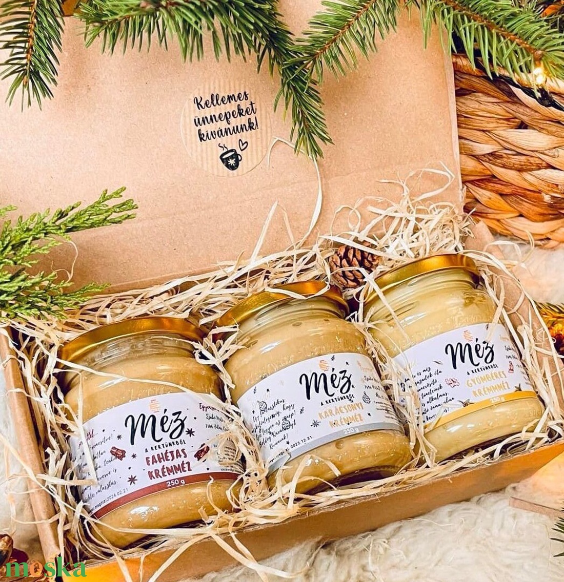 Karácsonyi ajándékcsomag - Három királyok box - élelmiszer - gourmet ajándékcsomag - Meska.hu