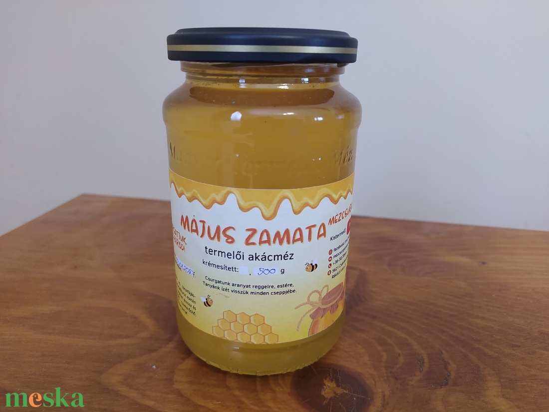 Május zamata - termelői akácméz - élelmiszer - méz & propolisz - Meska.hu