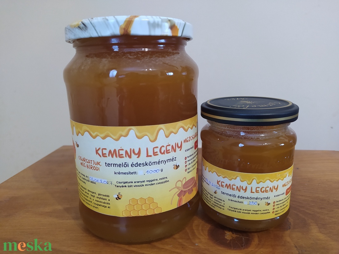 Kemény legény - termelői édesköményméz - élelmiszer - méz & propolisz - Meska.hu