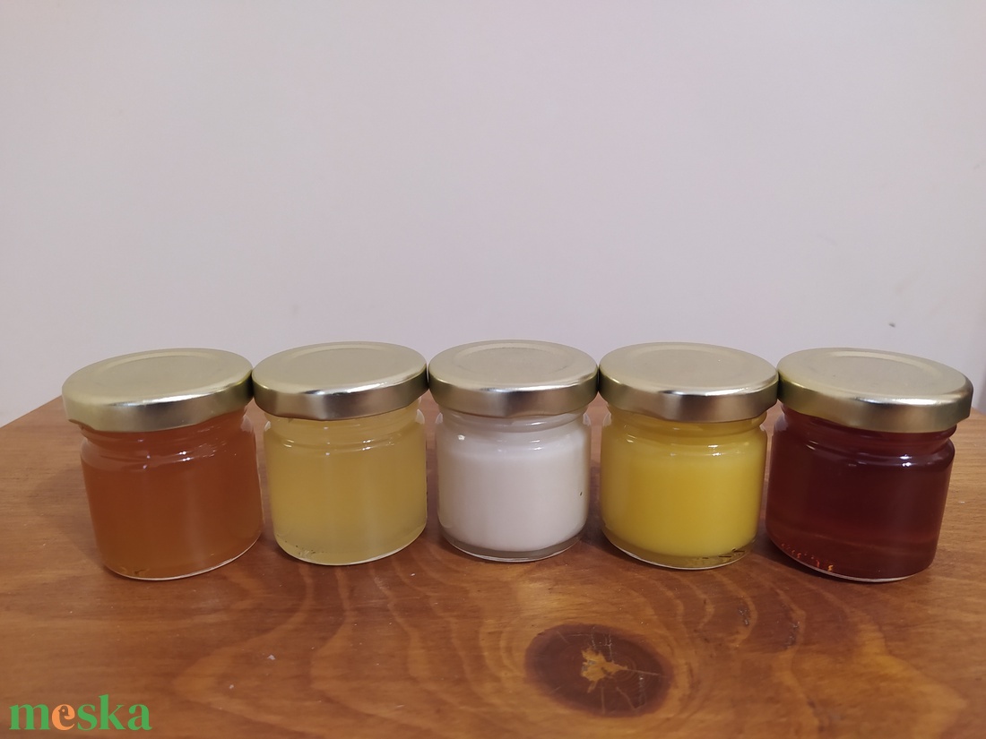 5 x 50 g méz a legfinomabb mézkülönlegességeink közül - élelmiszer - méz & propolisz - Meska.hu