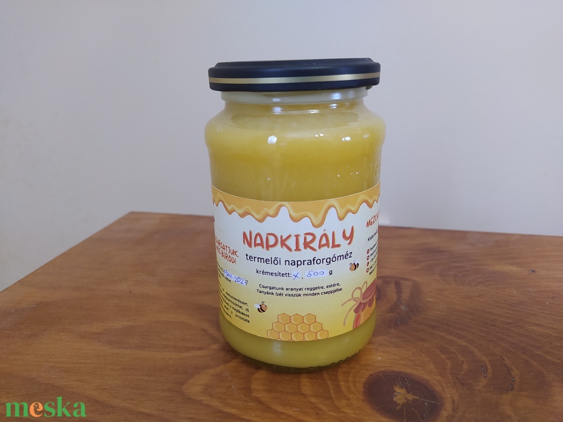 2 x 500 g méz méhsejtmintás díszcsomagolásban - élelmiszer - méz & propolisz - Meska.hu