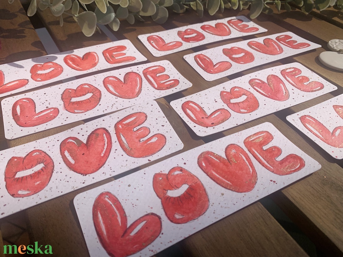 Love - akvarell könyvjelzők - könyv & zene - könyvjelző - Meska.hu Love - akvarell könyvjelzők - könyv & zene - könyvjelző - Meska.hu