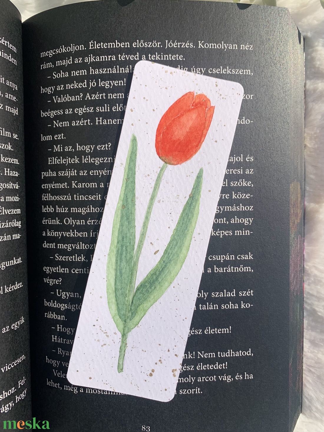 Tulipán - akvarell könyvjelzők - könyv & zene - könyvjelző - Meska.hu Tulipán - akvarell könyvjelzők - könyv & zene - könyvjelző - Meska.hu