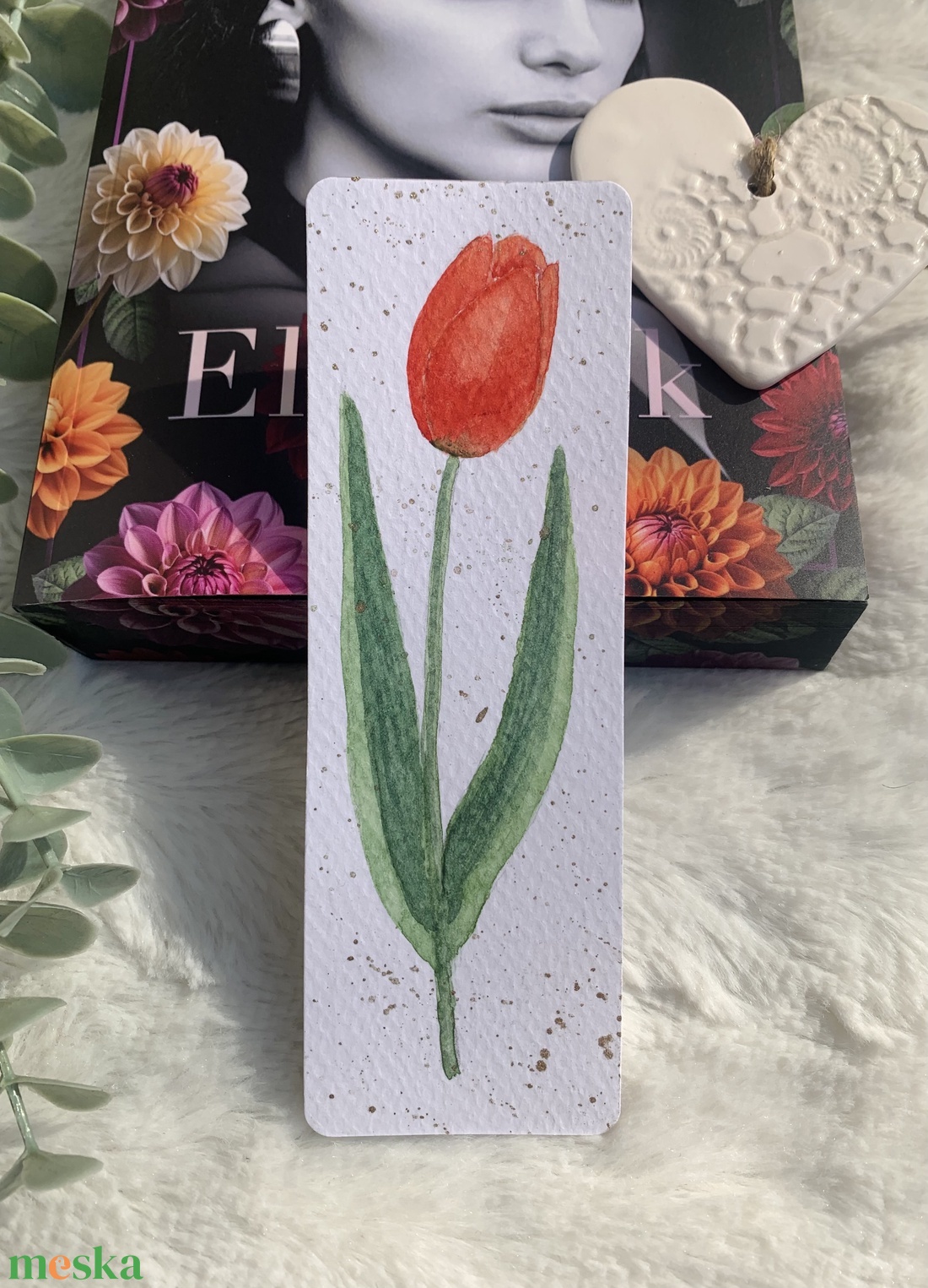 Tulipán - akvarell könyvjelzők - könyv & zene - könyvjelző - Meska.hu Tulipán - akvarell könyvjelzők - könyv & zene - könyvjelző - Meska.hu