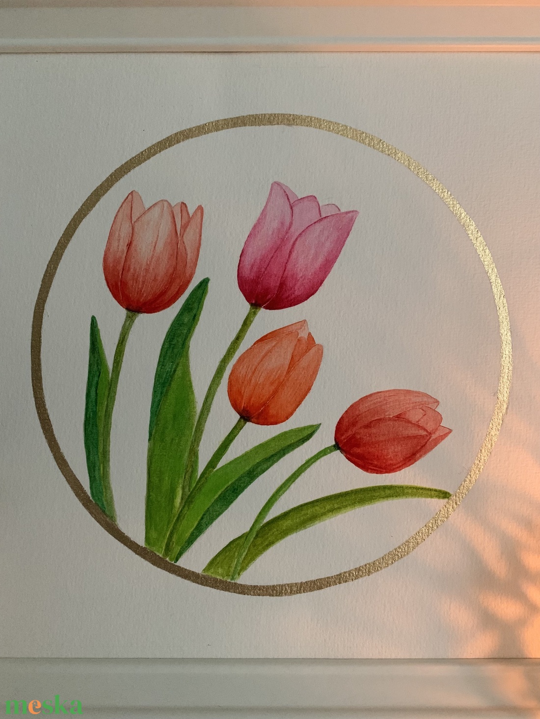 Tulipánok - akvarell festmény - művészet - festmény - akvarell - Meska.hu Tulipánok - akvarell festmény - művészet - festmény - akvarell - Meska.hu
