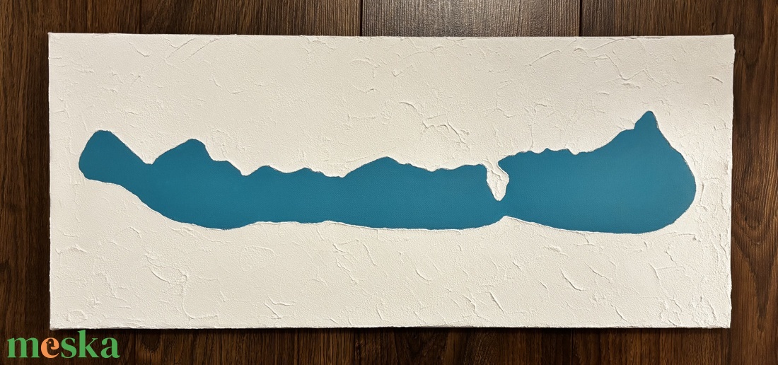 Balaton akril festmény - művészet - festmény - akril - Meska.hu