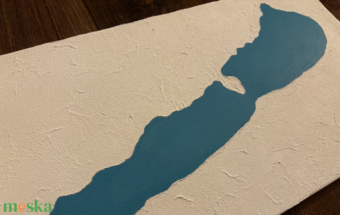 Balaton akril festmény - művészet - festmény - akril - Meska.hu