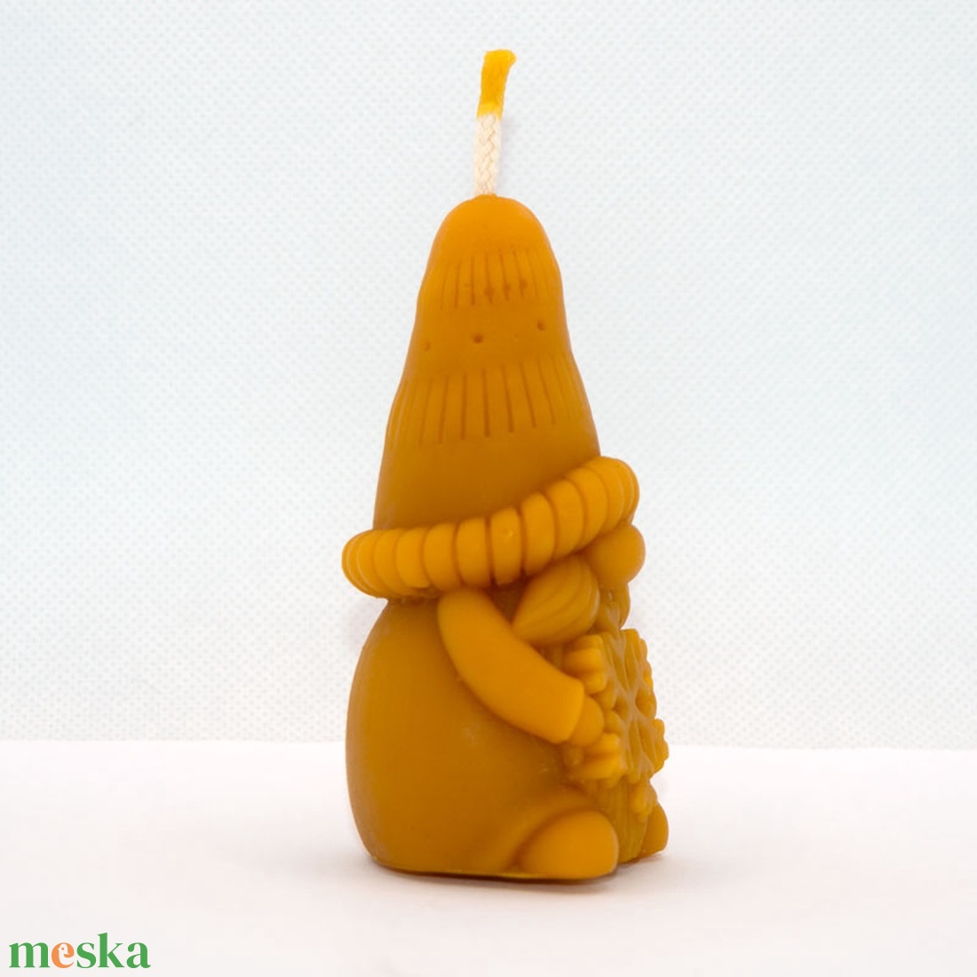 Emil manó méhviasz gyertya - karácsony - karácsonyi lakásdekoráció - karácsonyi illatgyertya, mécses - Meska.hu