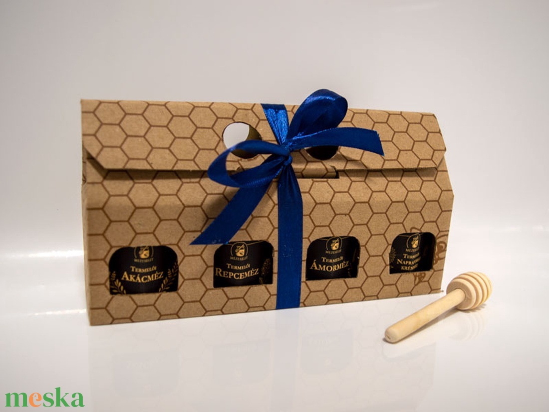 Házikó mézes díszdoboz - élelmiszer - gourmet ajándékcsomag - Meska.hu