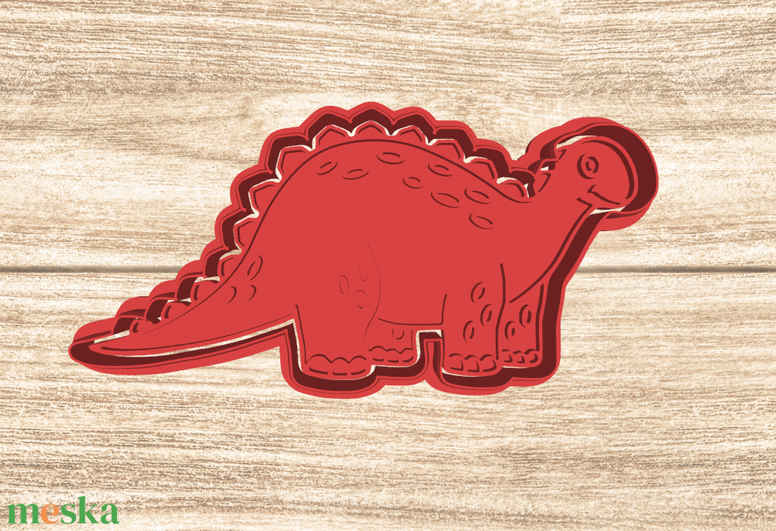 Dinoszaurusz sütikiszúró és pecsét: Stegosaurus - otthon & életmód - konyhafelszerelés, tálalás - sütés, főzés - sütikiszúró - Meska.hu Dinoszaurusz sütikiszúró és pecsét: Stegosaurus - otthon & életmód - konyhafelszerelés, tálalás - sütés, főzés - sütikiszúró - Meska.hu