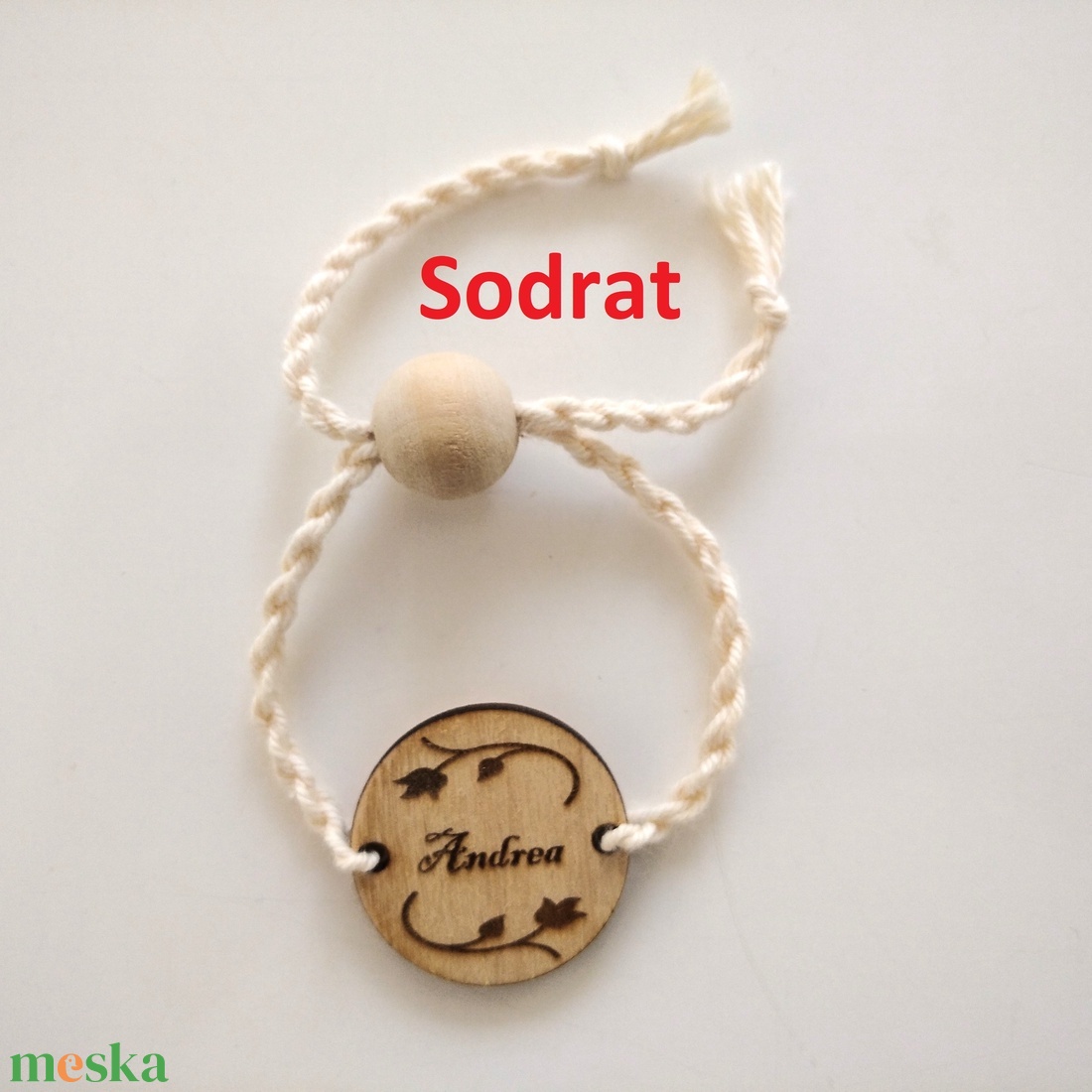 Egyedi neves karkötő  - ékszer - karkötő - névre szóló karkötő - Meska.hu