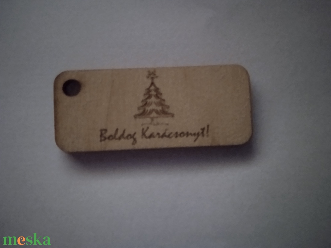 Karácsonyi ajándékkísérő kártya - otthon & életmód - papír, írószer - ajándékozás kellékei - ajándékkísérő - Meska.hu