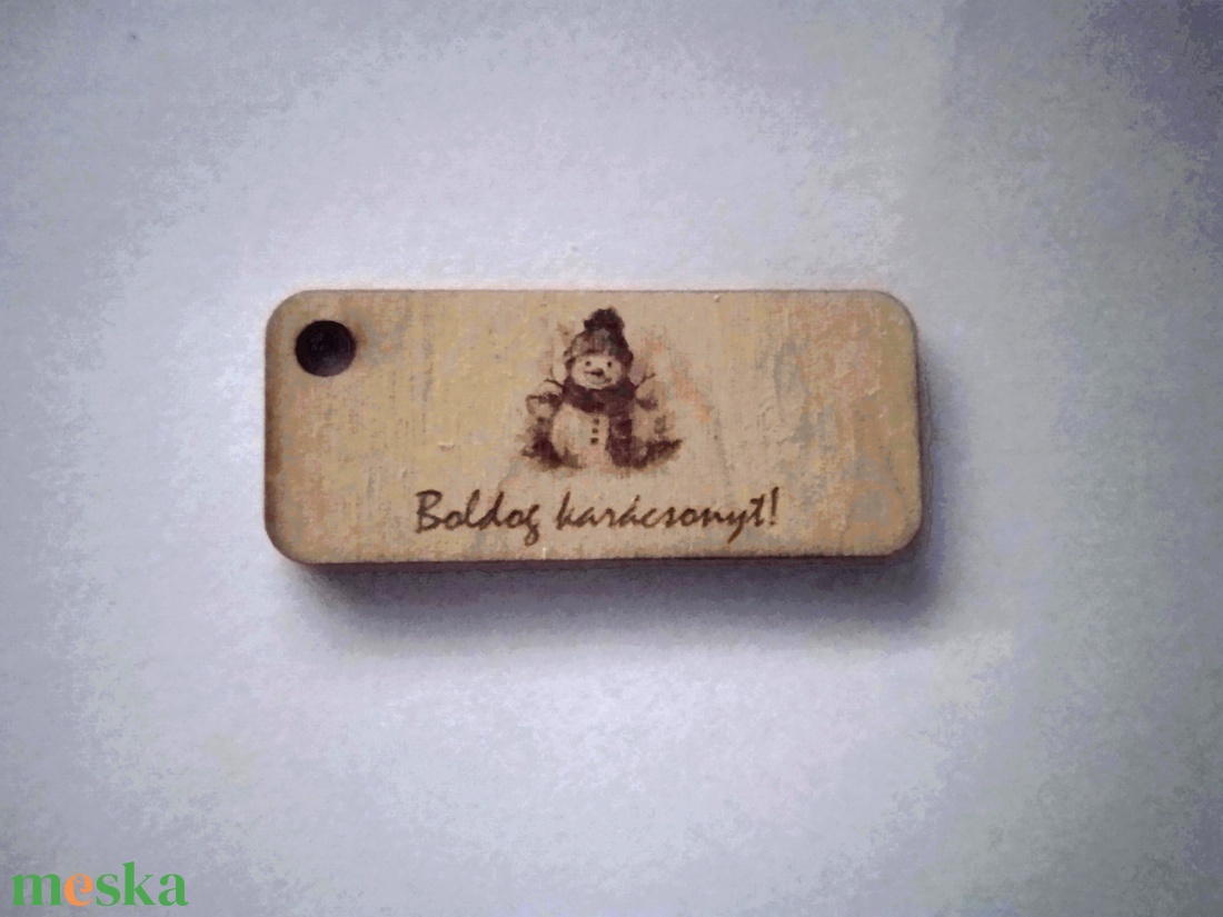 Karácsonyi ajándékkísérő kártya - otthon & életmód - papír, írószer - ajándékozás kellékei - ajándékkísérő - Meska.hu