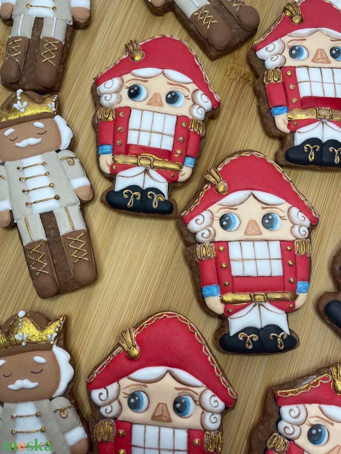 Diótörő mézeskalács szett - otthon & életmód - dekoráció - dísztárgy - Meska.hu