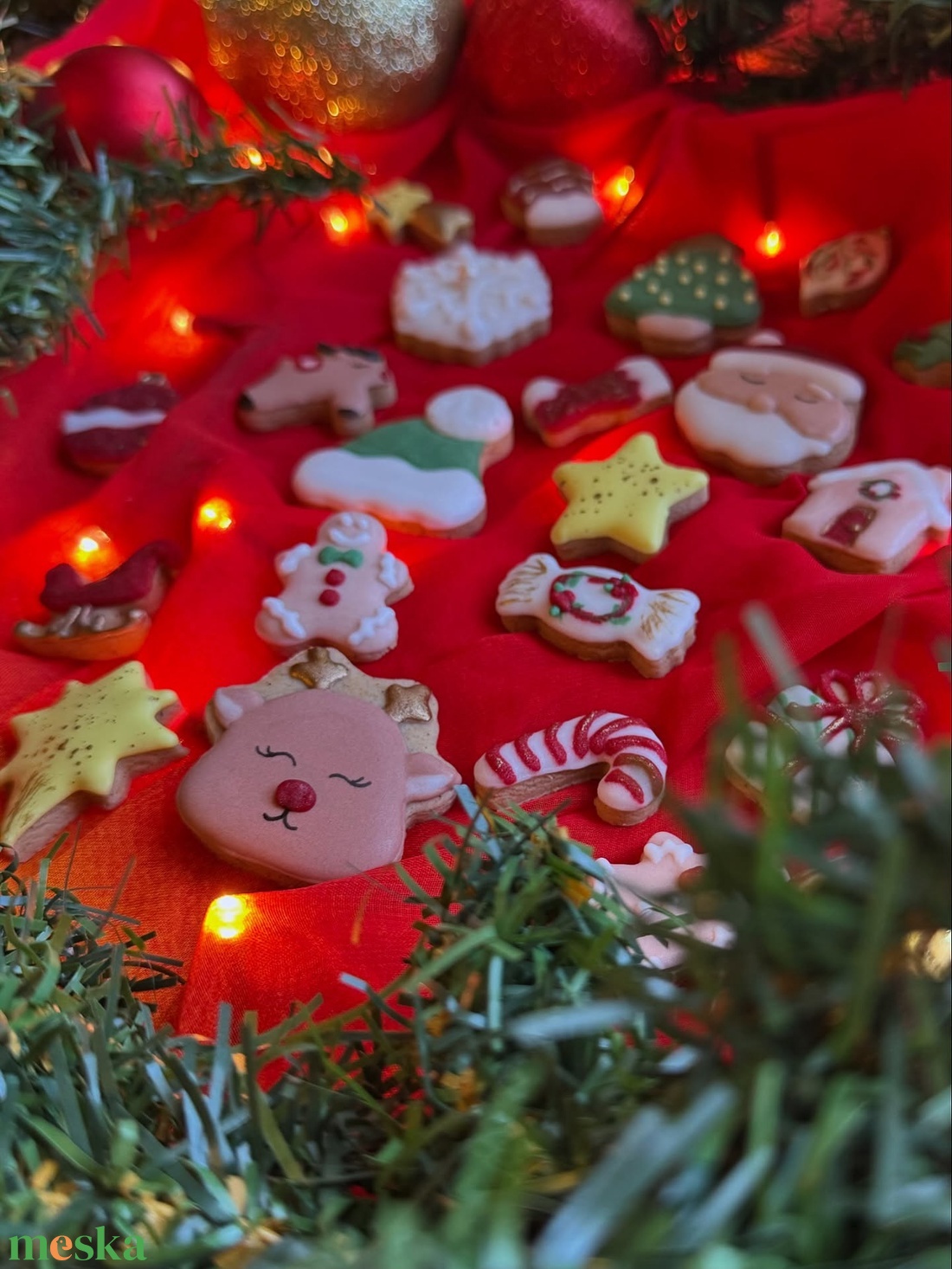 Mézeskalács adventi kalendárium - élelmiszer - édesség - mézeskalács - Meska.hu