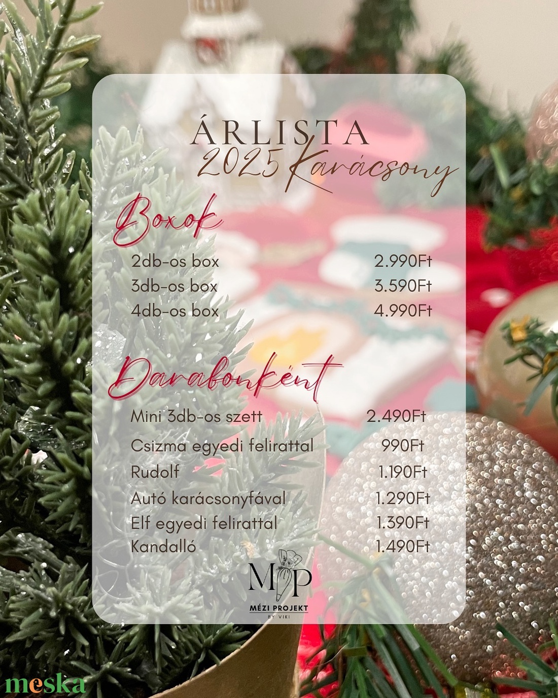 Karácsonyi egyedi mézeskalács kollekció by Mézi Projekt - élelmiszer - édesség - mézeskalács - Meska.hu