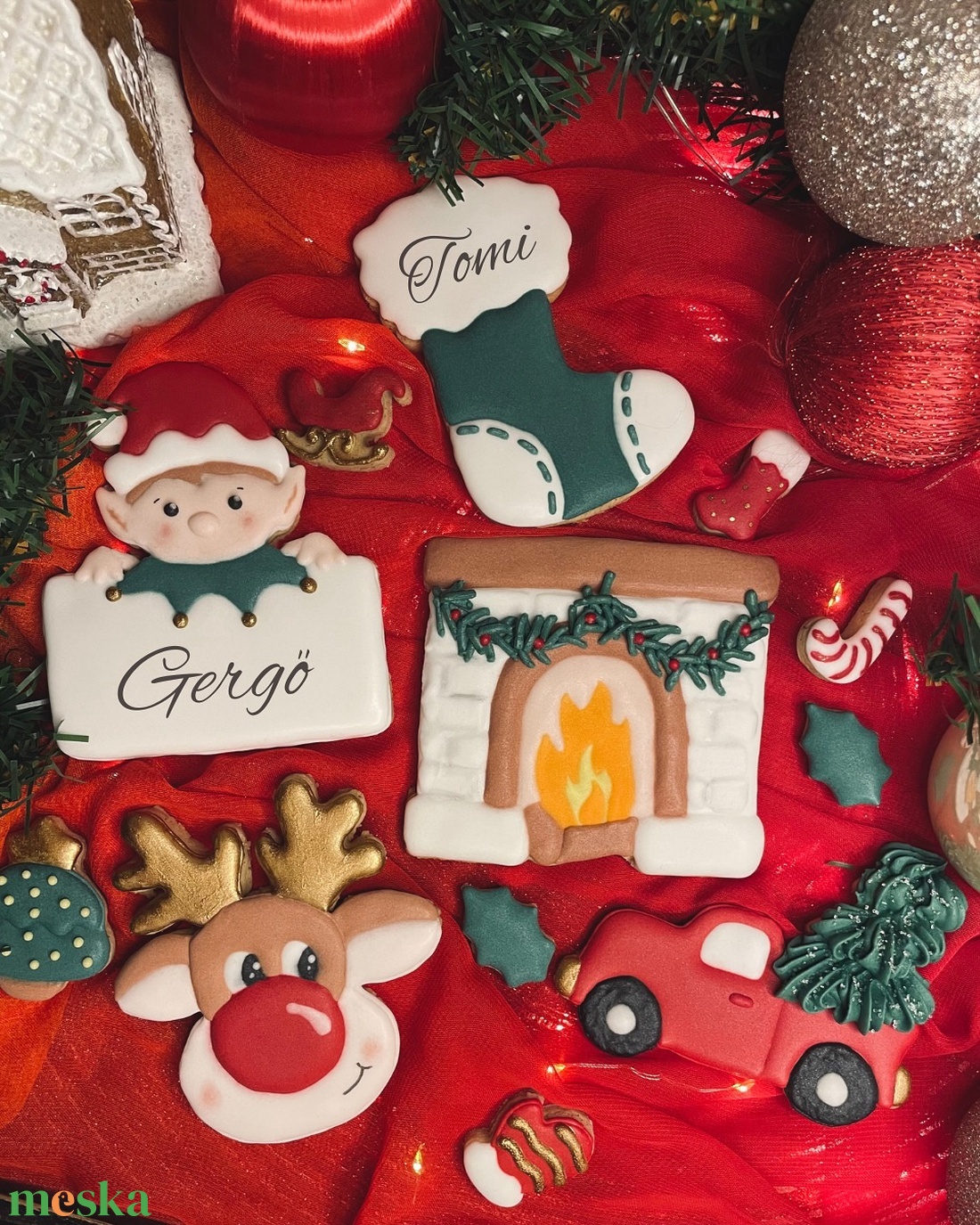 Karácsonyi egyedi mézeskalács kollekció by Mézi Projekt - élelmiszer - édesség - mézeskalács - Meska.hu