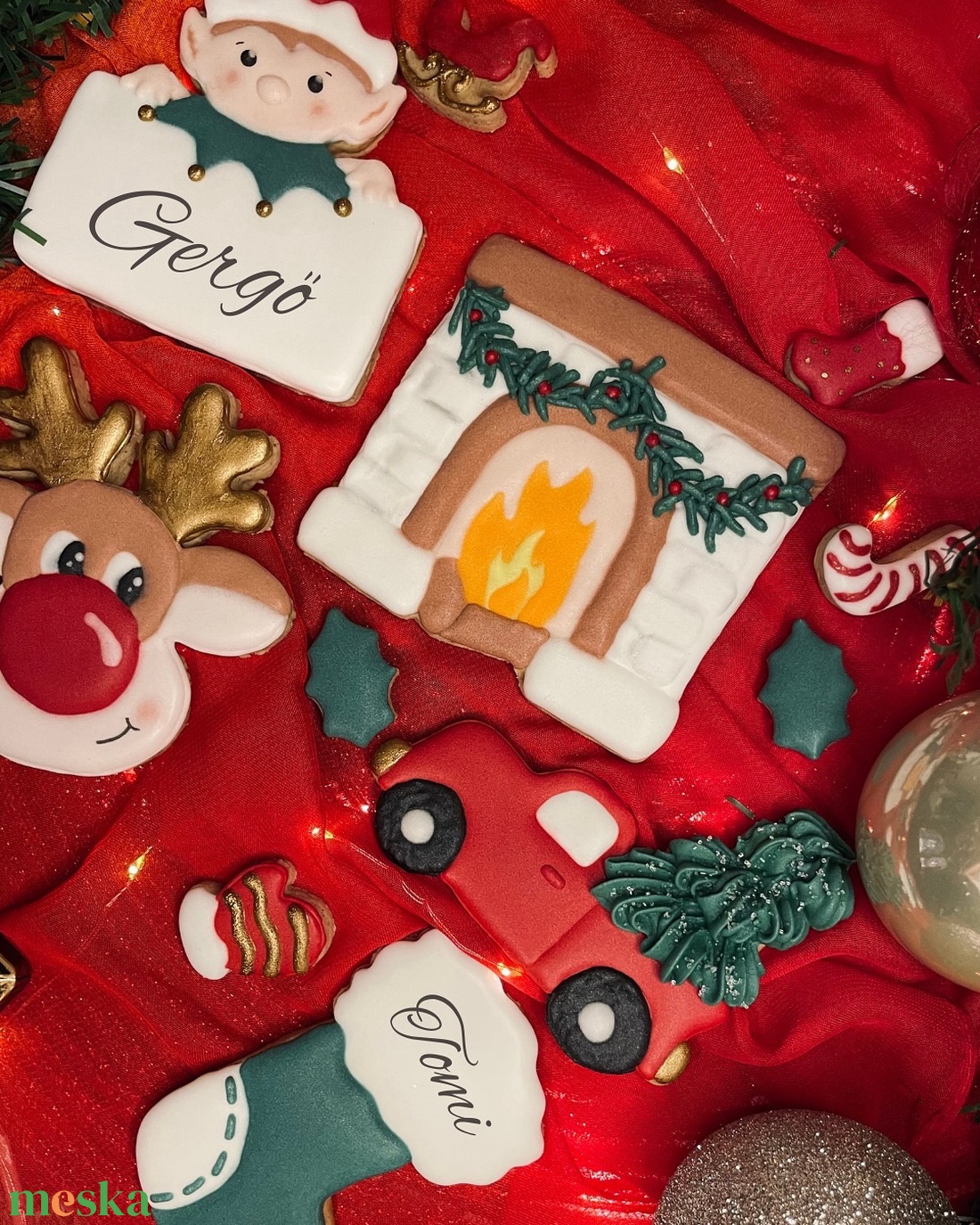 Karácsonyi egyedi mézeskalács kollekció by Mézi Projekt - élelmiszer - édesség - mézeskalács - Meska.hu