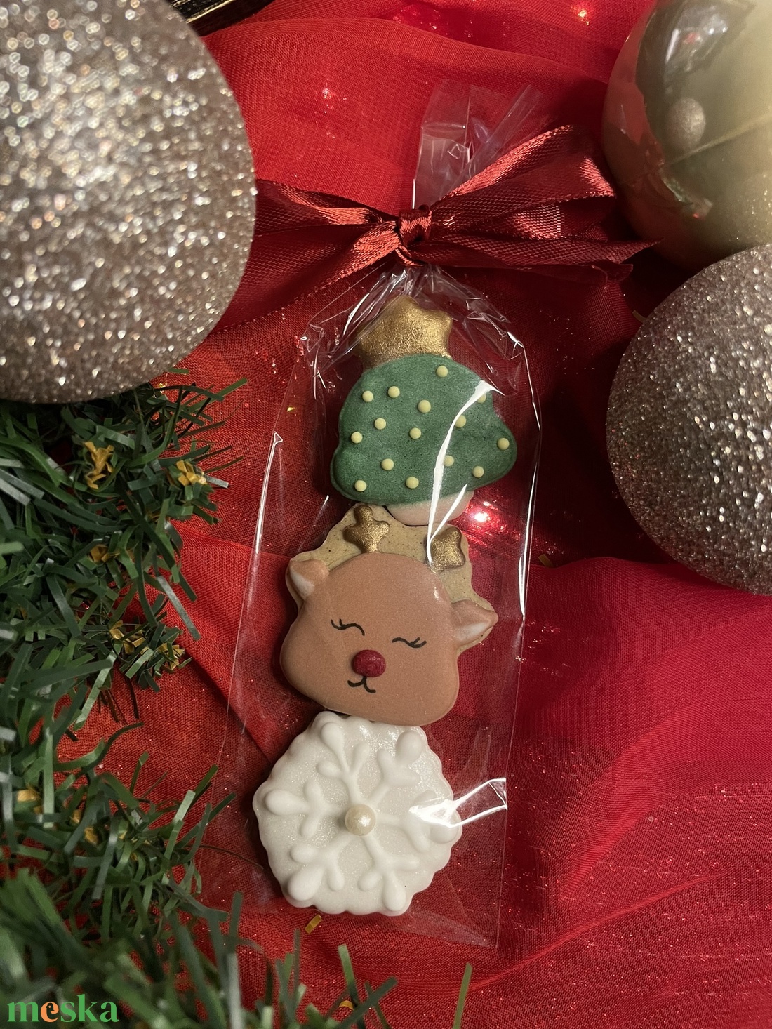 Karácsonyi mini mézeskalács szett - élelmiszer - édesség - mézeskalács - Meska.hu