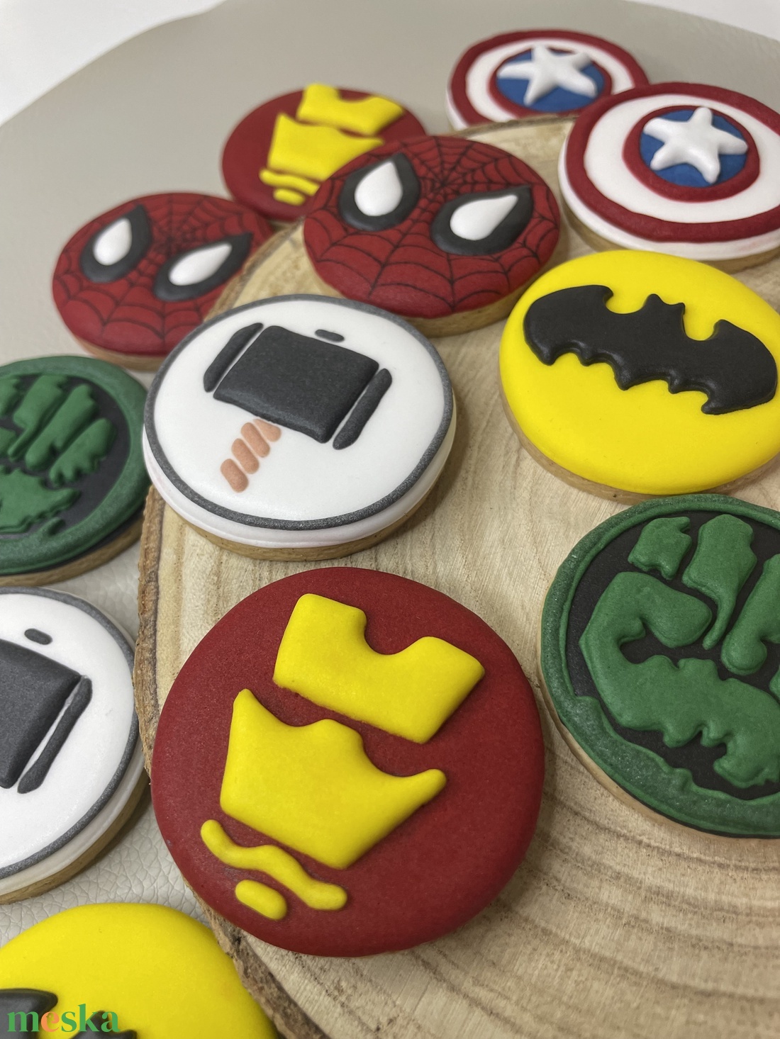 Marvel szuperhős mézeskalács - élelmiszer - édesség - mézeskalács - Meska.hu