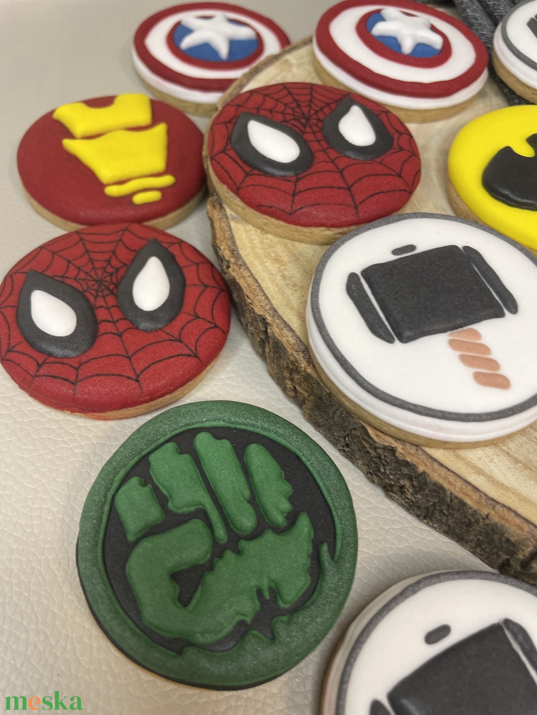 Marvel szuperhős mézeskalács - élelmiszer - édesség - mézeskalács - Meska.hu