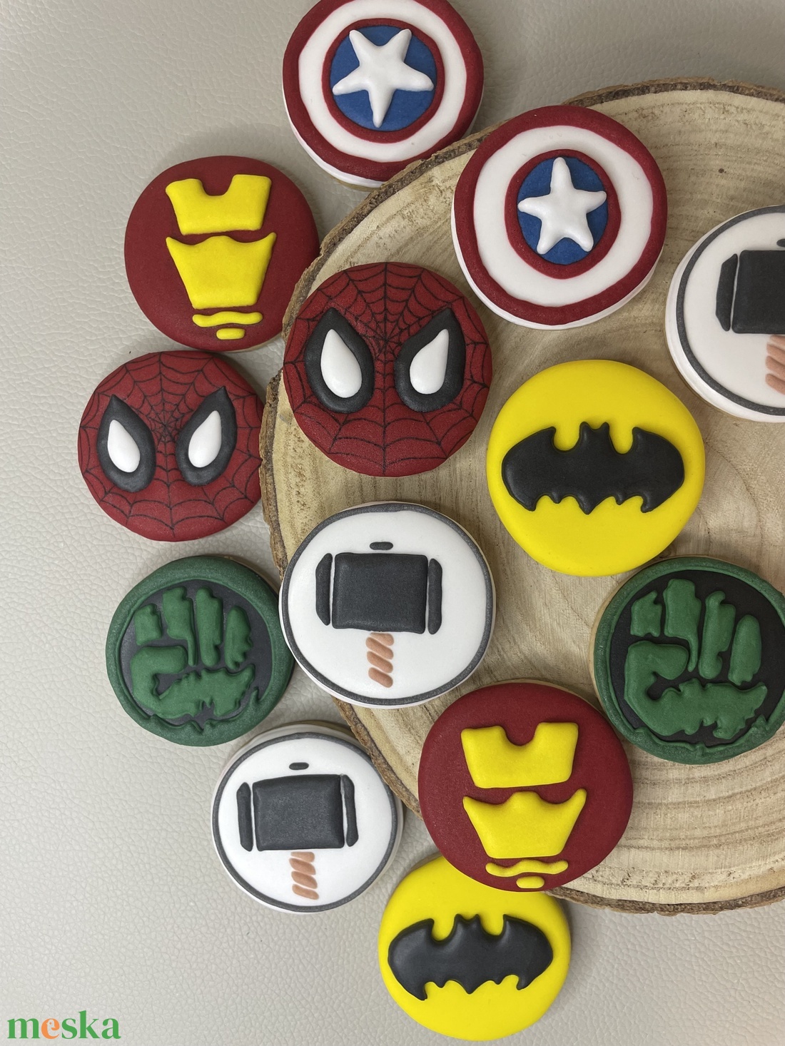 Marvel szuperhős mézeskalács - élelmiszer - édesség - mézeskalács - Meska.hu