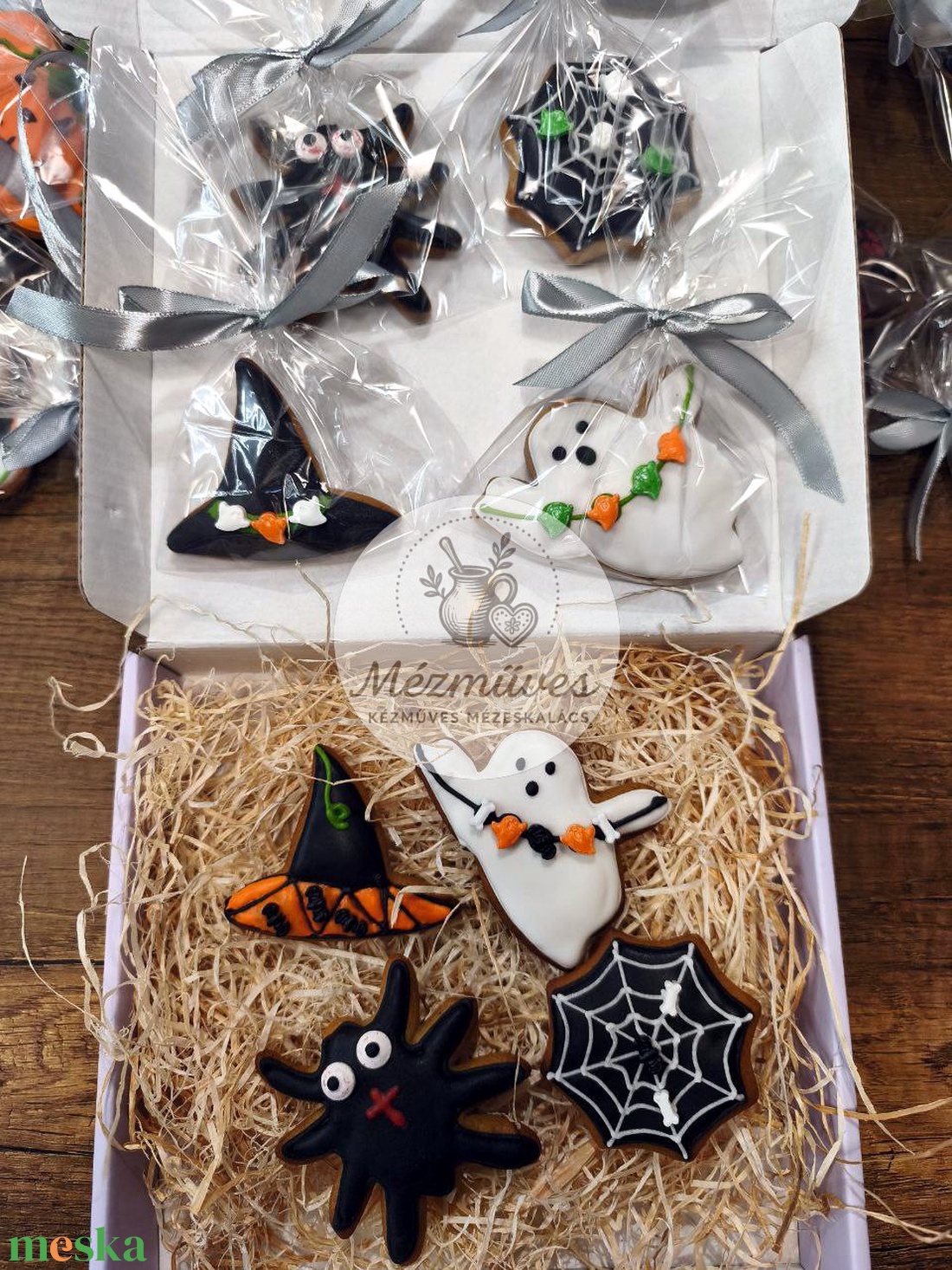 Halloween mézeskalács - élelmiszer - édesség - mézeskalács - Meska.hu
