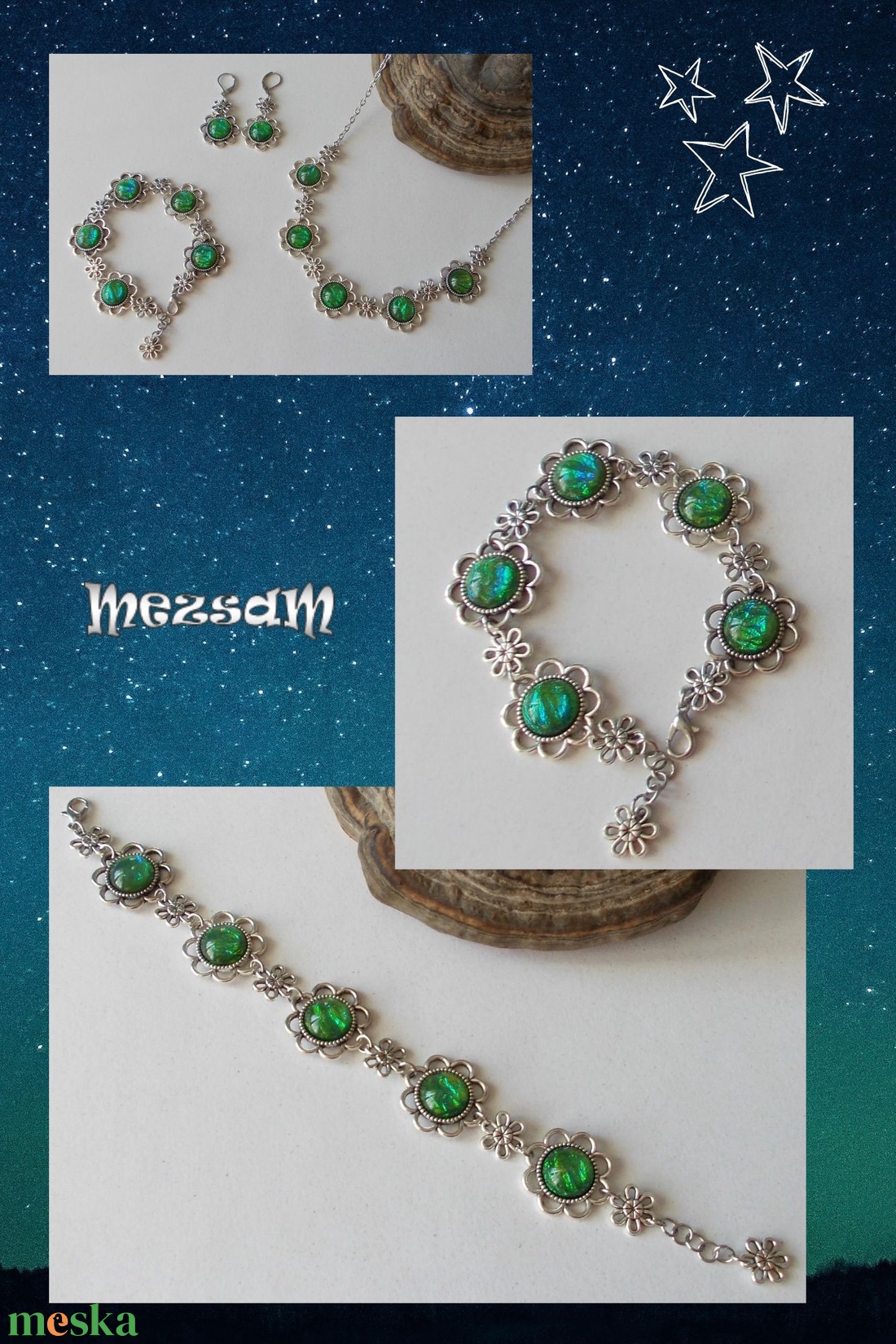 Elegáns karkötő - ékszer - karkötő - gyöngyös karkötő - Meska.hu