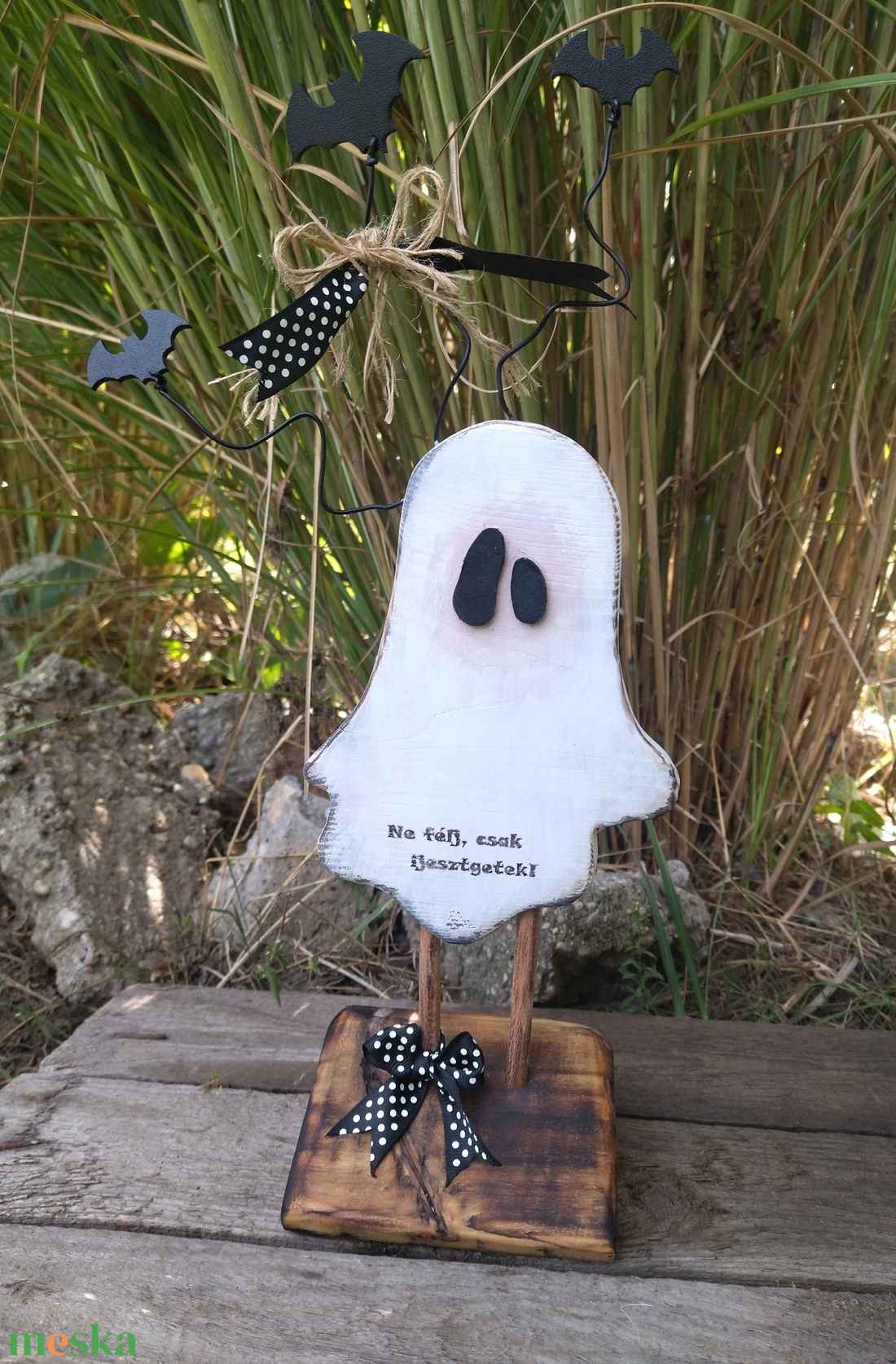 Szellemes Halloween dekoráció - otthon & életmód - dekoráció - halloween - halloweeni asztaldísz - Meska.hu Szellemes Halloween dekoráció - otthon & életmód - dekoráció - halloween - halloweeni asztaldísz - Meska.hu