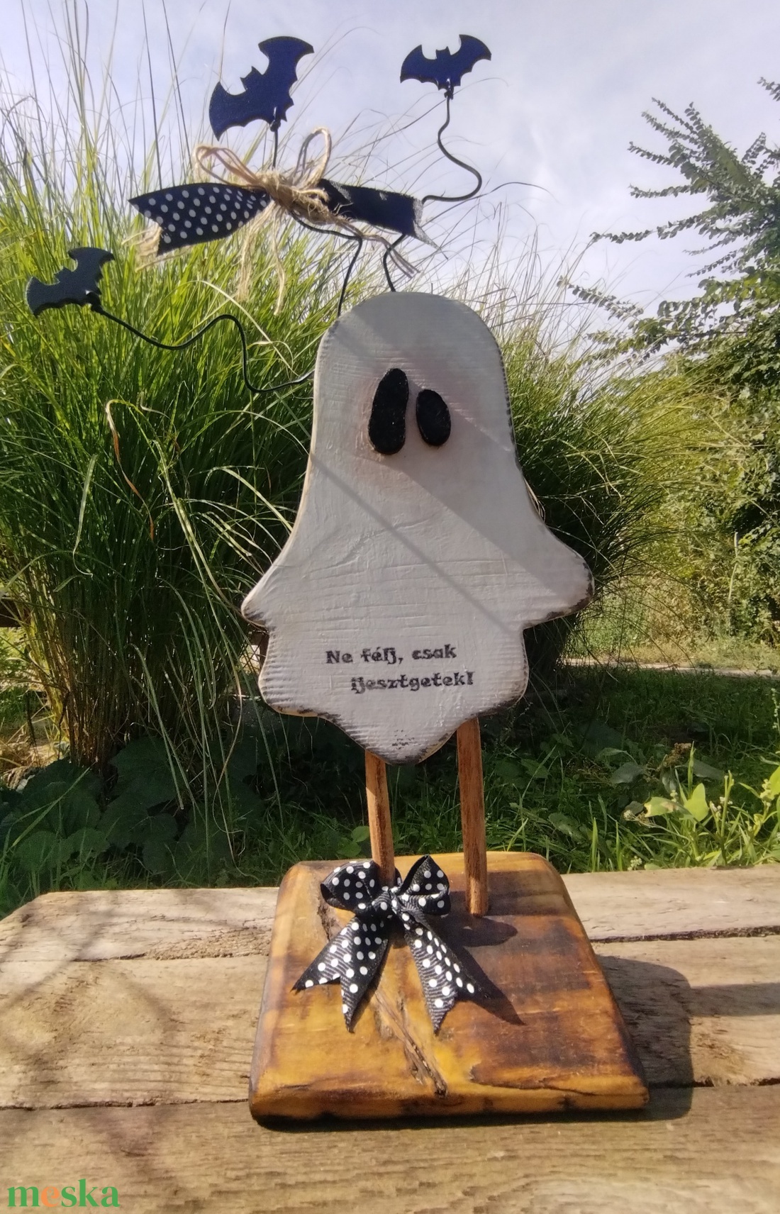 Szellemes Halloween dekoráció - otthon & életmód - dekoráció - halloween - halloweeni asztaldísz - Meska.hu Szellemes Halloween dekoráció - otthon & életmód - dekoráció - halloween - halloweeni asztaldísz - Meska.hu