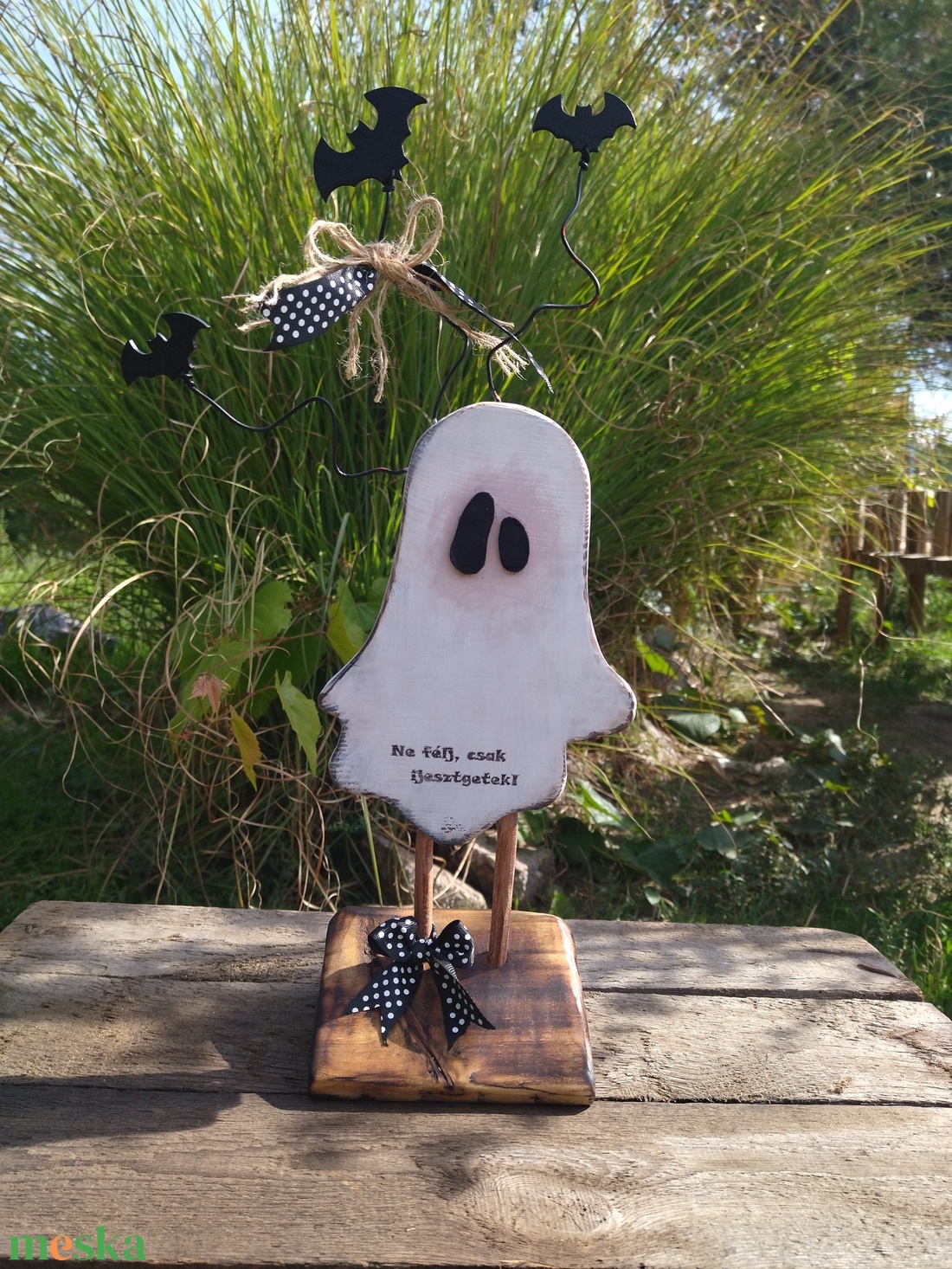 Szellemes Halloween dekoráció - otthon & életmód - dekoráció - halloween - halloweeni asztaldísz - Meska.hu Szellemes Halloween dekoráció - otthon & életmód - dekoráció - halloween - halloweeni asztaldísz - Meska.hu