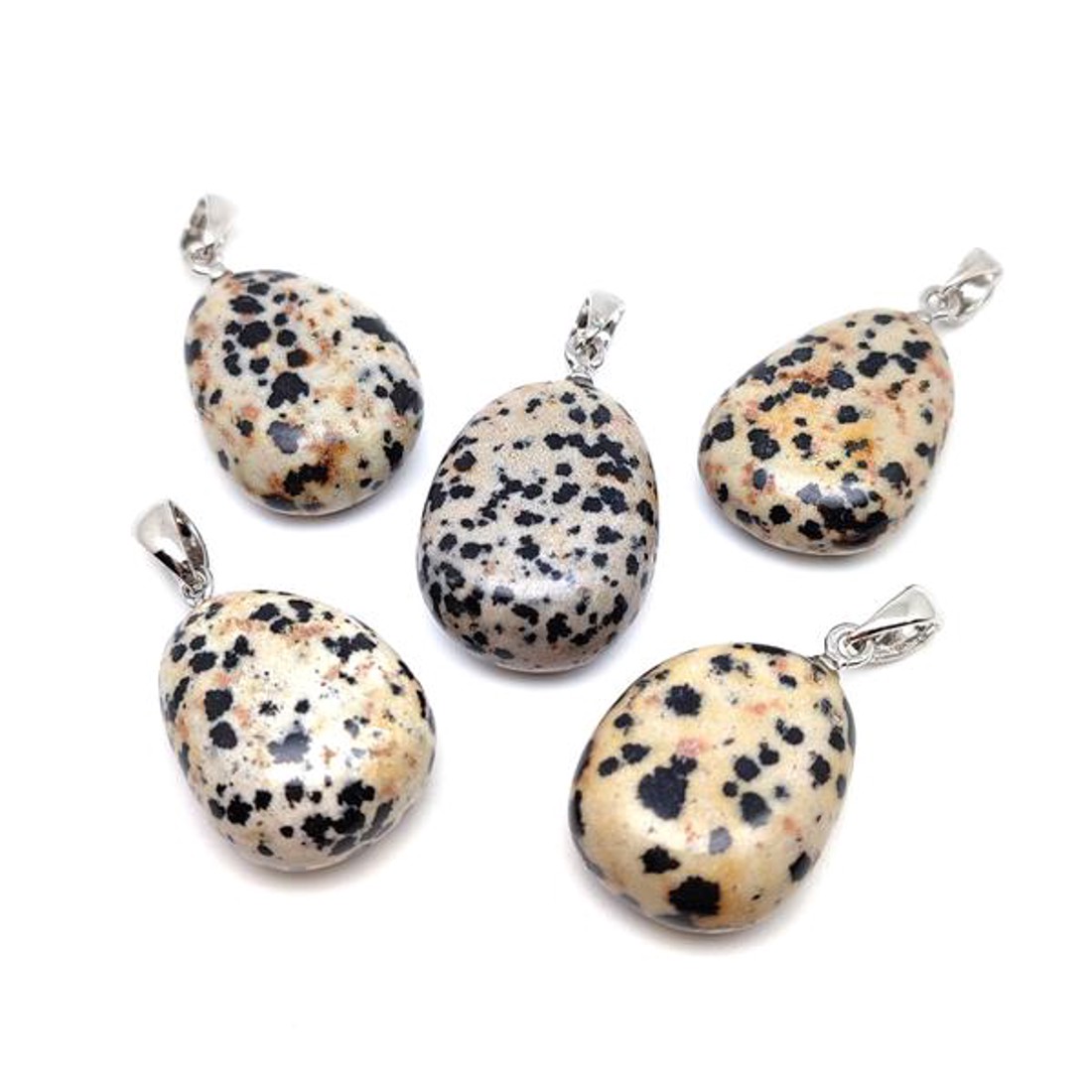 20/25mm Jáspis dalmata csepp medál - ékszer - nyaklánc - medál - Meska.hu 20/25mm Jáspis dalmata csepp medál - ékszer - nyaklánc - medál - Meska.hu