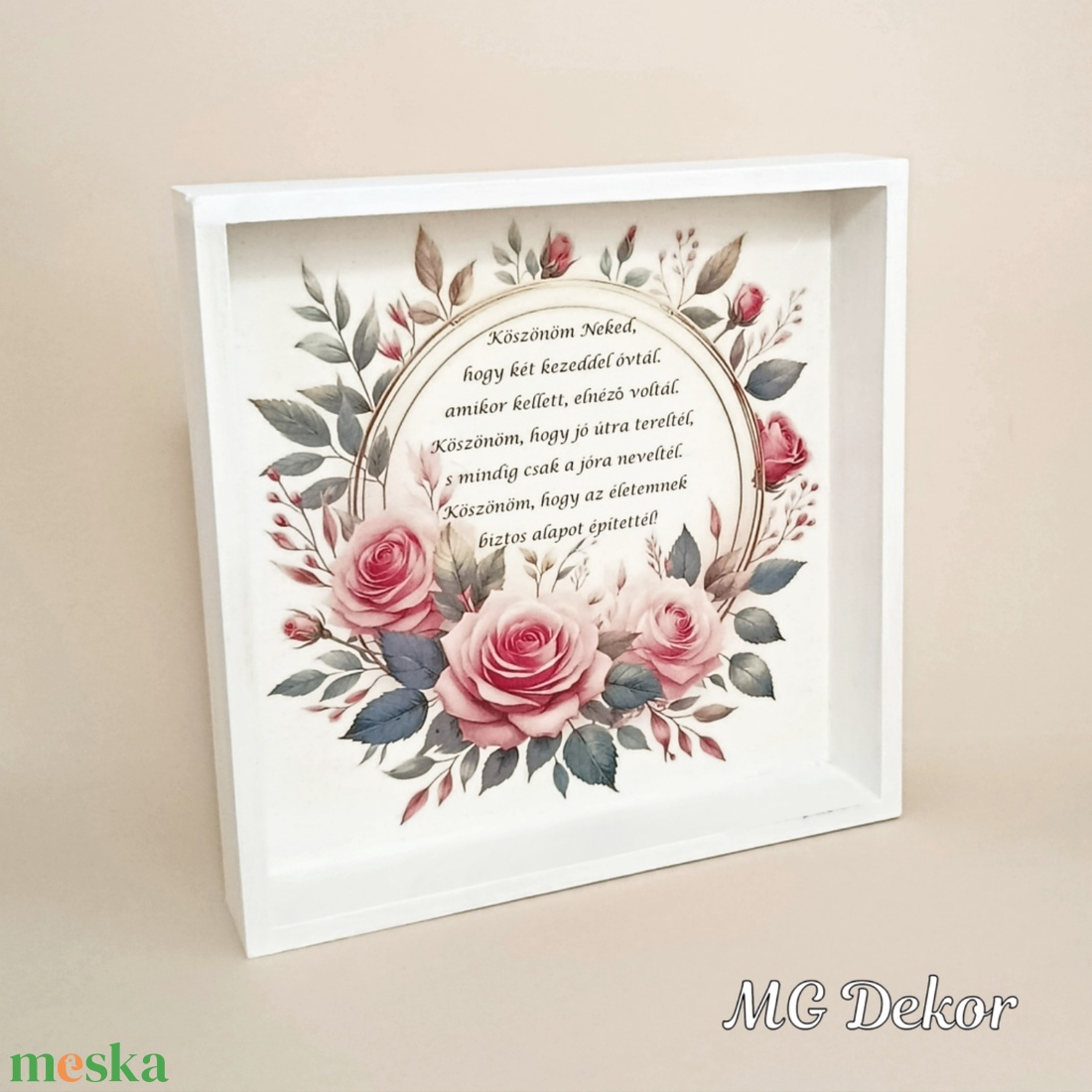 Szülőköszöntő képkeret rózsás - esküvő - emlék & ajándék - szülőköszöntő ajándék - Meska.hu Szülőköszöntő képkeret rózsás - esküvő - emlék & ajándék - szülőköszöntő ajándék - Meska.hu