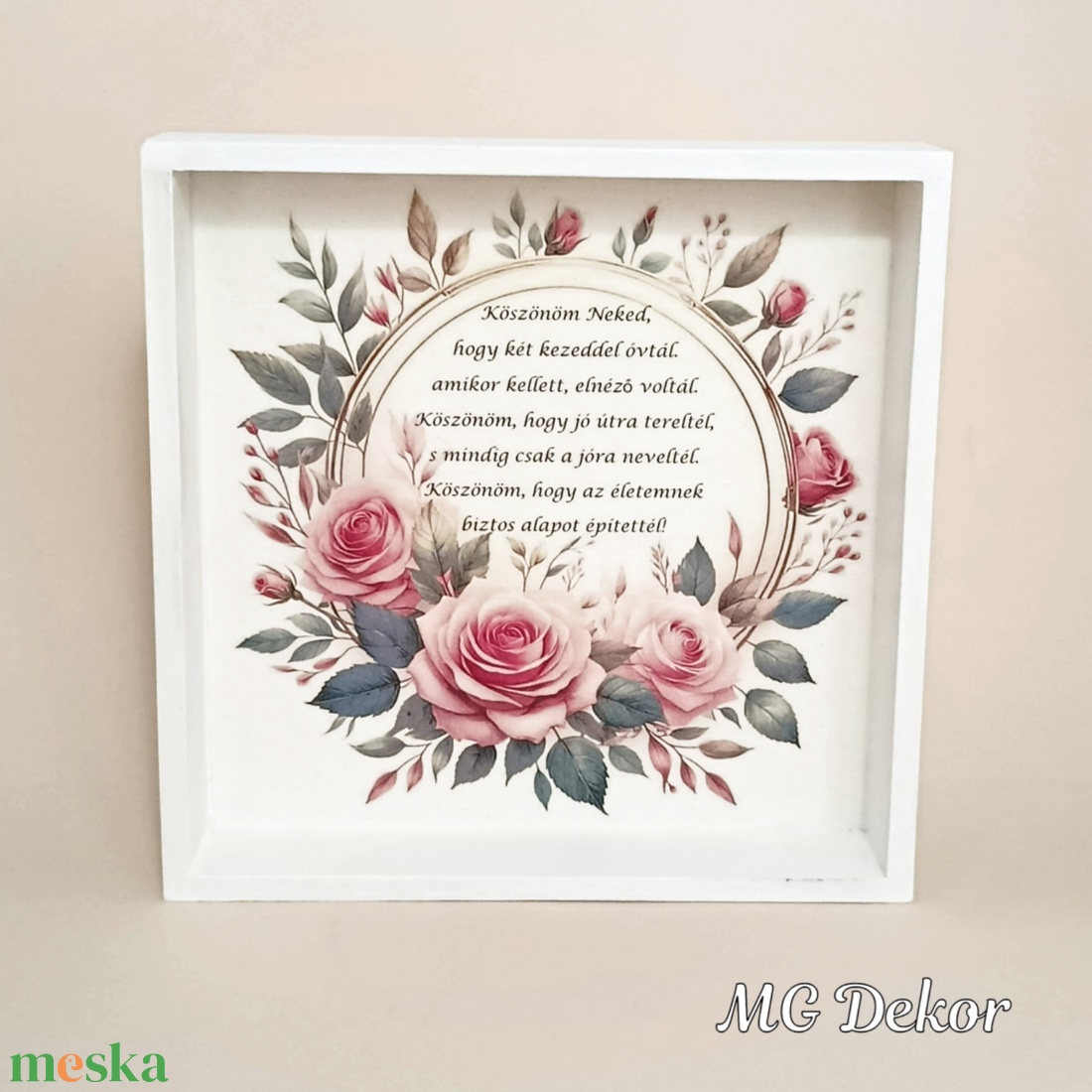 Szülőköszöntő képkeret rózsás - esküvő - emlék & ajándék - szülőköszöntő ajándék - Meska.hu Szülőköszöntő képkeret rózsás - esküvő - emlék & ajándék - szülőköszöntő ajándék - Meska.hu