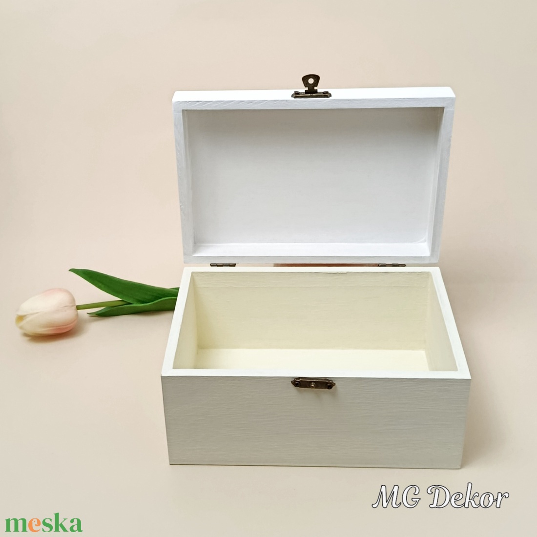 Emlékgyűjtő doboz - sárga  - otthon & életmód - babaszoba, gyerekszoba - babaszoba dekoráció - Meska.hu