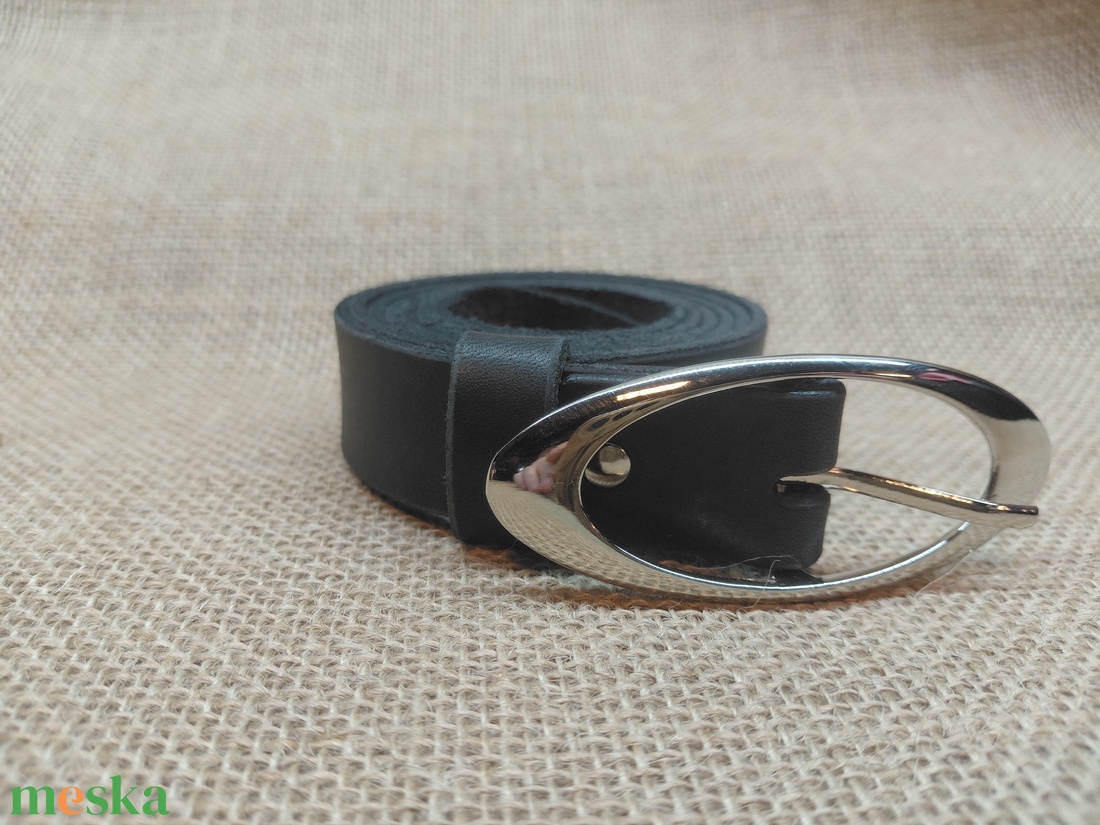 Kézműves női bőr öv 2,5 cm széles - ruha & divat - öv & övcsat - öv - Meska.hu