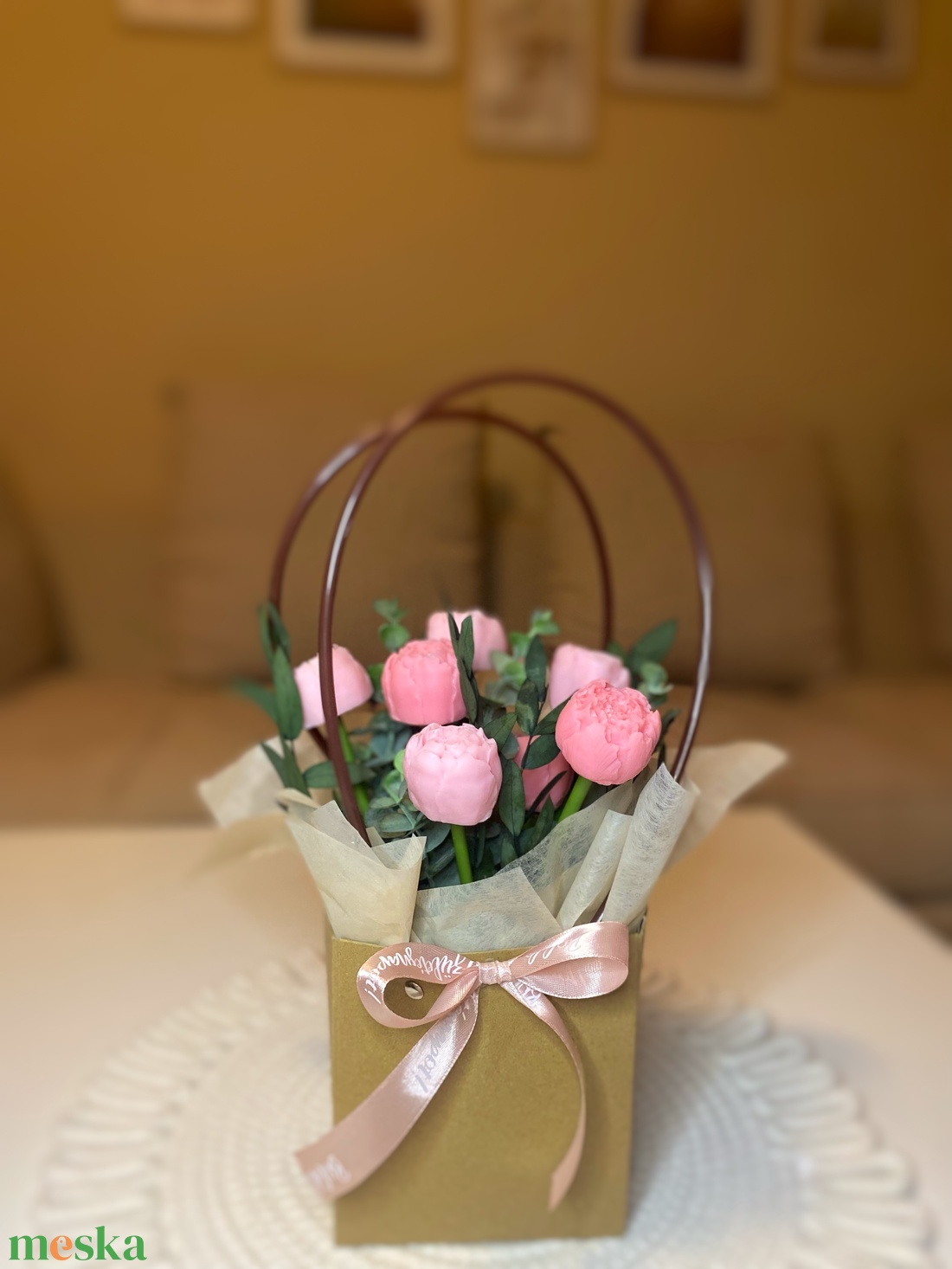 Illatos bazsarózsa box illatviasszal (szójaviaszból) - Bármely alkalomra tökéletes választás - otthon & életmód - gyertya, illat, aroma - gyertya - Meska.hu