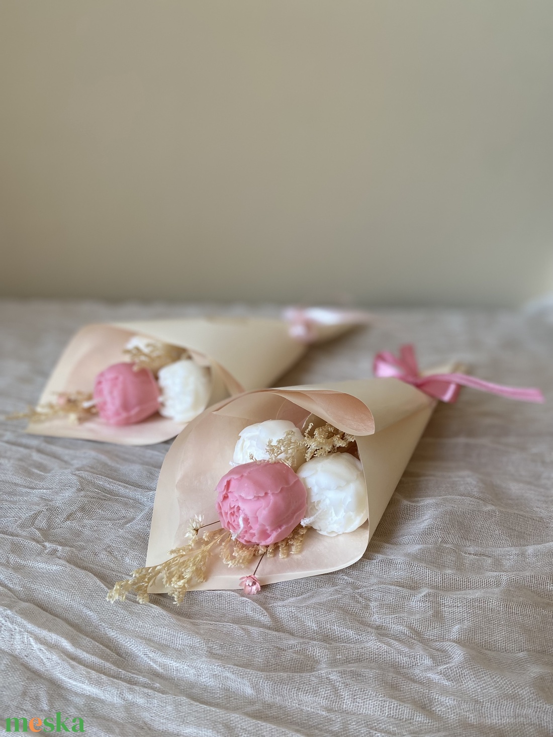 Gyertyacsokor (szójagyertya) - kézműves ajándék bármilyen alkalomra - otthon & életmód - gyertya, illat, aroma - gyertya - Meska.hu