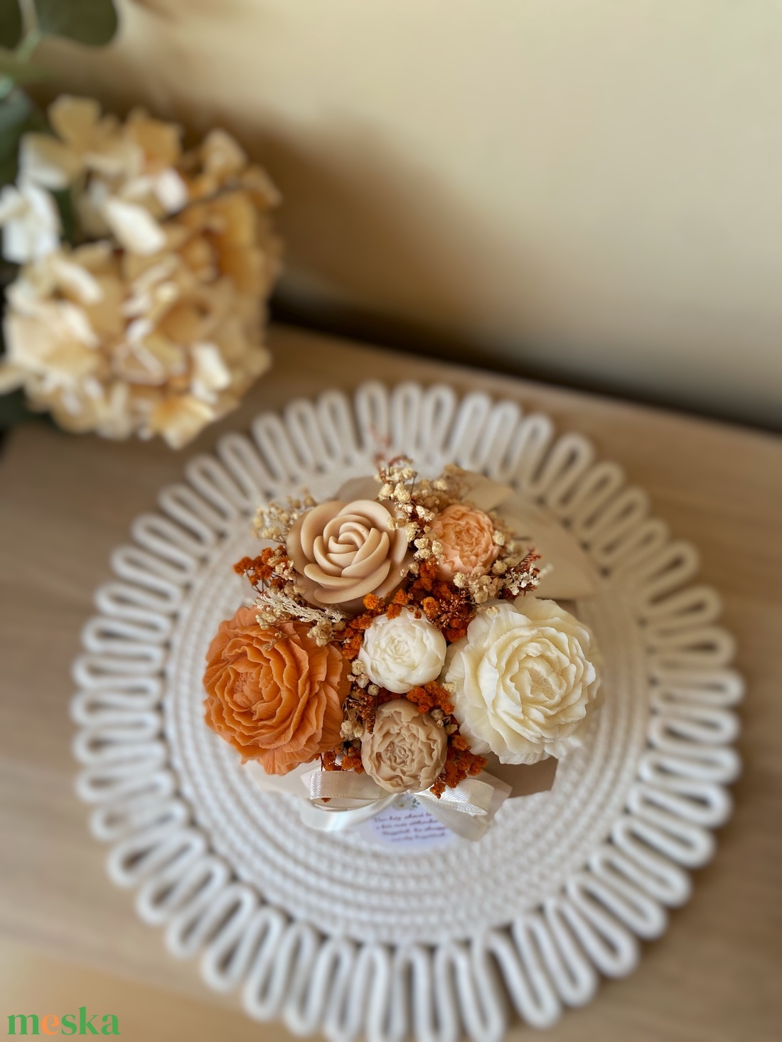 Illatviasz virágbox (szójaviaszból) - Szülőköszöntő ajándék - otthon & életmód - gyertya, illat, aroma - gyertya - Meska.hu