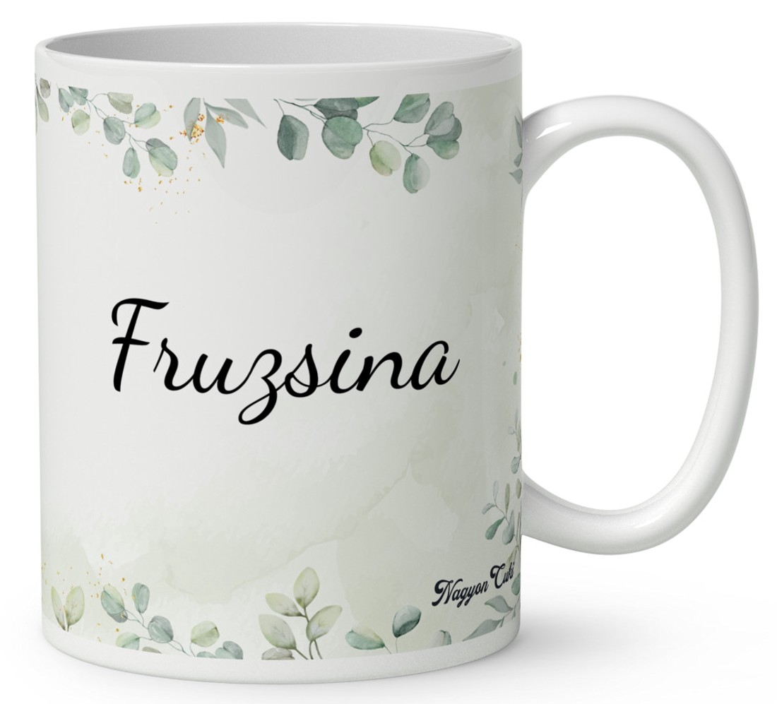 Névvel kérhető - Tündéri hermelin, a kecses felfedező mintás bögre - otthon & életmód - konyhafelszerelés, tálalás - tálalás - bögre & csésze - Meska.hu