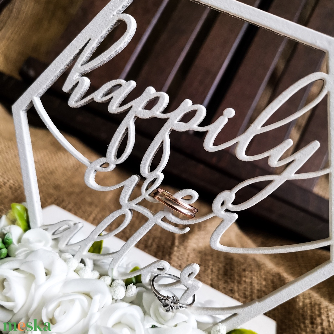 Happily Ever After gyűrűtartó - esküvő - kiegészítők - gyűrűtartó & gyűrűpárna - Meska.hu Happily Ever After gyűrűtartó - esküvő - kiegészítők - gyűrűtartó & gyűrűpárna - Meska.hu