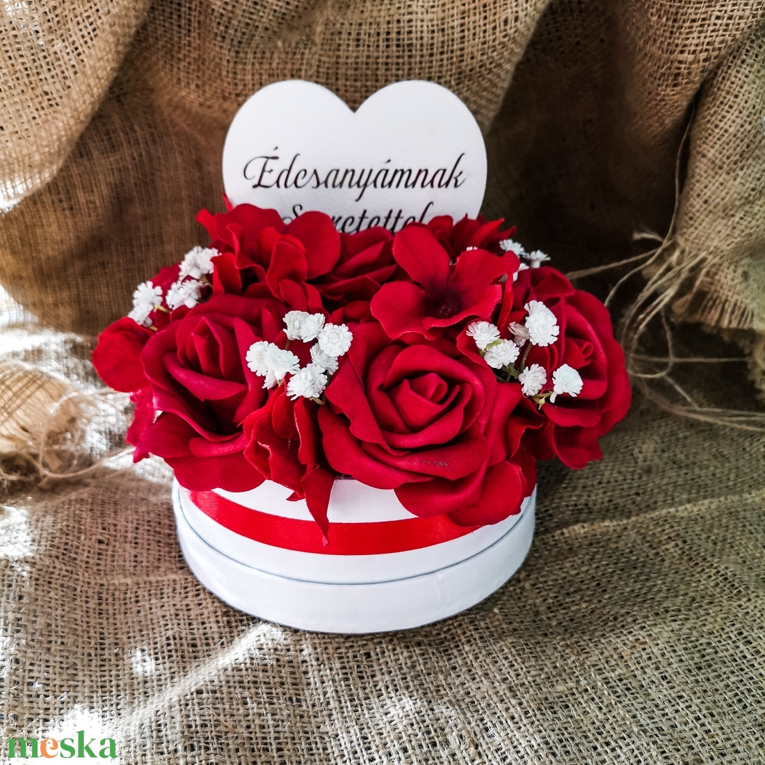 Red Riding Hood mini virágbox - esküvő - emlék & ajándék - szülőköszöntő ajándék - Meska.hu Red Riding Hood mini virágbox - esküvő - emlék & ajándék - szülőköszöntő ajándék - Meska.hu