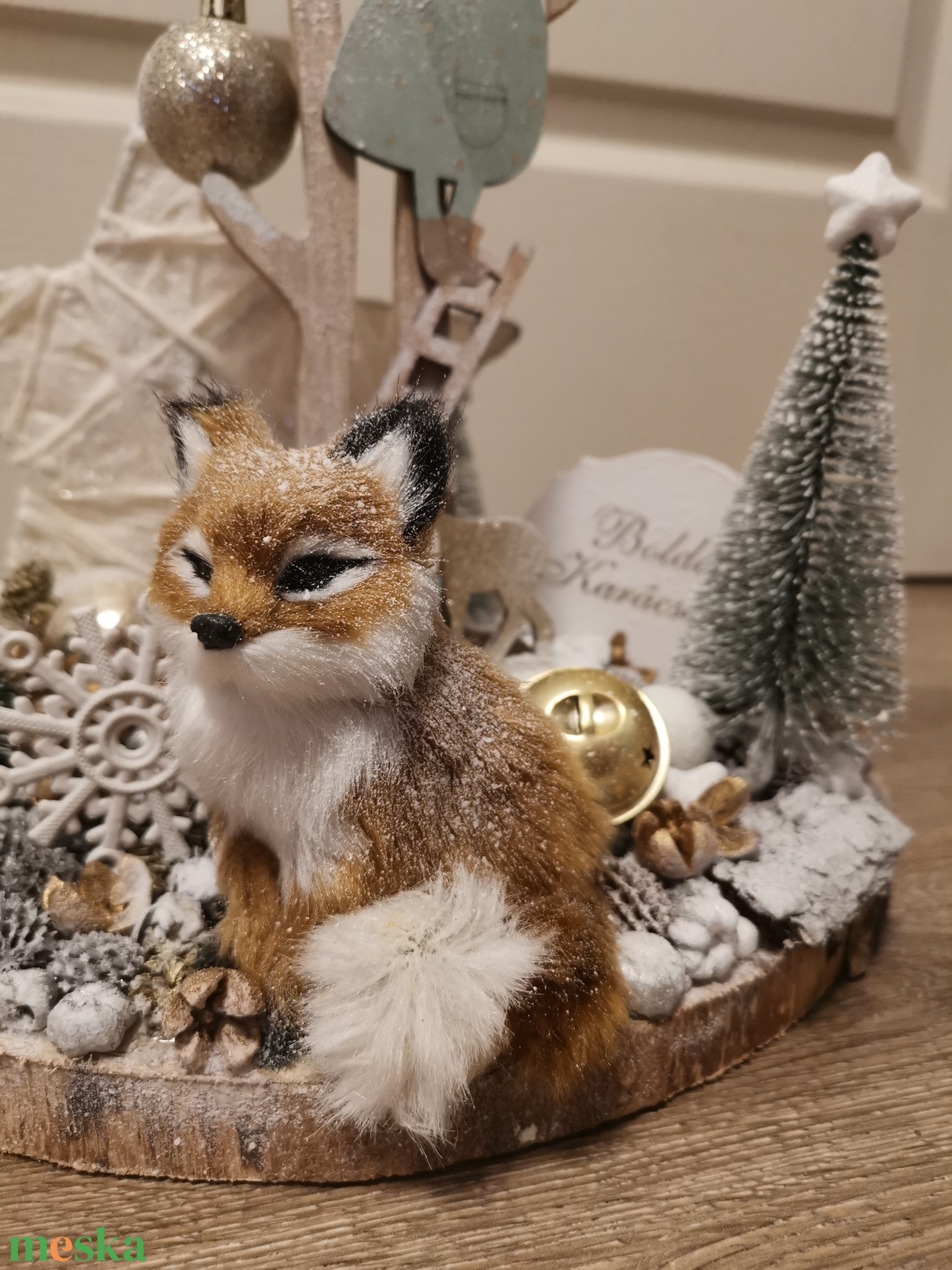 Nagyméretű adventi asztali dísz - karácsony - adventi díszek - adventi asztaldísz - Meska.hu